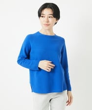PHFGB42230 GEORGES RECH(小さいサイズ)(メゾン ドゥ サンク)  [日本製/アンサンブル対応]ホールガーメントニット ブルー