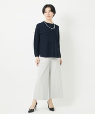PHFGB42230 GEORGES RECH(小さいサイズ)(メゾン ドゥ サンク)  [日本製/アンサンブル対応]ホールガーメントニット ネイビー