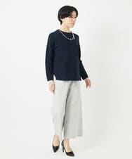 PHFGB42230 GEORGES RECH(小さいサイズ)(メゾン ドゥ サンク)  [日本製/アンサンブル対応]ホールガーメントニット ネイビー