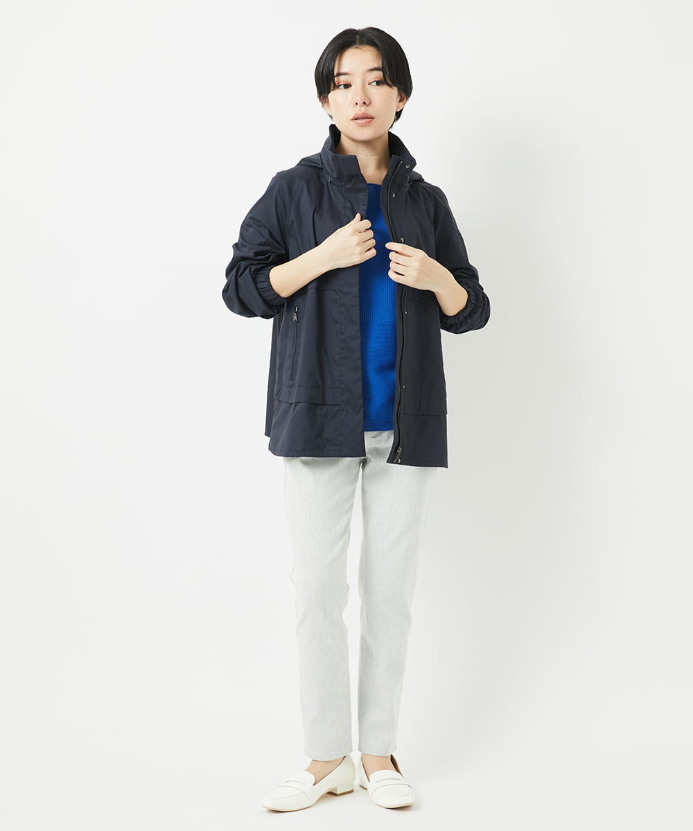 PHFGB42230 GEORGES RECH(小さいサイズ)(メゾン ドゥ サンク)  [日本製/アンサンブル対応]ホールガーメントニット ネイビー