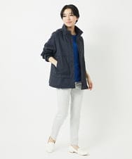 PHFGB42230 GEORGES RECH(小さいサイズ)(メゾン ドゥ サンク)  [日本製/アンサンブル対応]ホールガーメントニット ネイビー