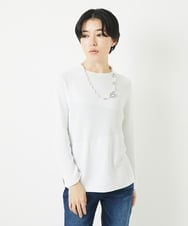 PHFGB42230 GEORGES RECH(小さいサイズ)(メゾン ドゥ サンク)  [日本製/アンサンブル対応]ホールガーメントニット ネイビー