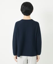 PHFGB42230 GEORGES RECH(小さいサイズ)(メゾン ドゥ サンク)  [日本製/アンサンブル対応]ホールガーメントニット ネイビー