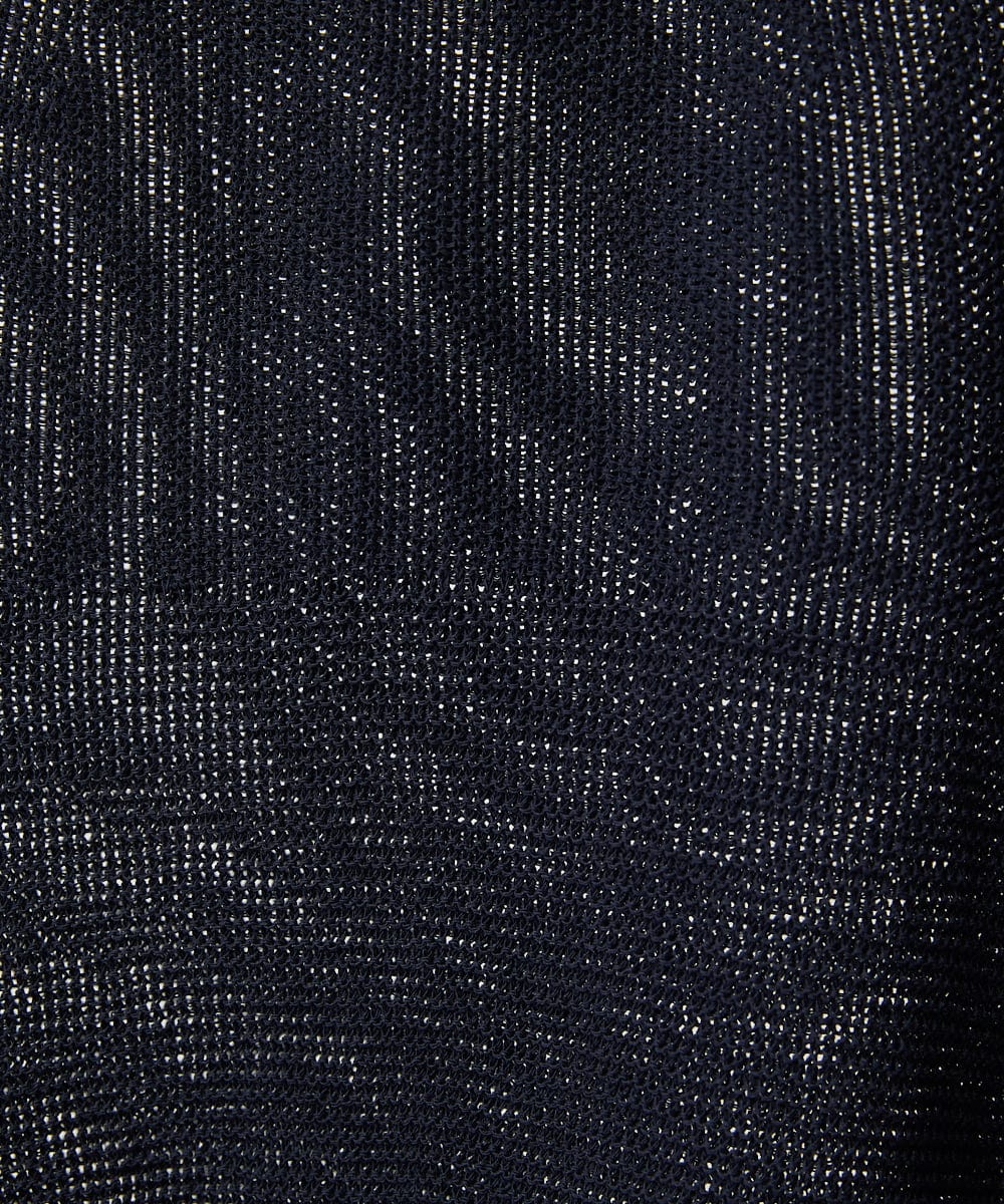 PHFGD15230 GEORGES RECH(小さいサイズ)(メゾン ドゥ サンク)  [日本製]ホールガーメントストレッチ5分袖ニット ホワイト