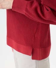 PHFGE43230 GEORGES RECH(小さいサイズ)(メゾン ドゥ サンク) [アンサンブル対応]畦タック柄ニットプルオーバー レッド