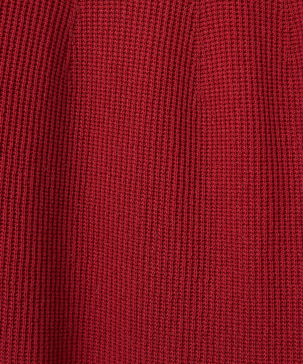 PHFGE43230 GEORGES RECH(小さいサイズ)(メゾン ドゥ サンク) [アンサンブル対応]畦タック柄ニットプルオーバー ホワイト(ボーダー柄)