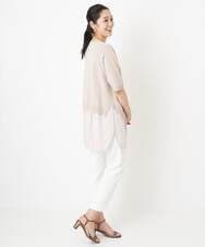 PHFGU44260 GEORGES RECH(小さいサイズ)(メゾン ドゥ サンク) リネンブレンドコンビニット ベージュ