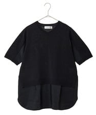 PHFGU44260 GEORGES RECH(小さいサイズ)(メゾン ドゥ サンク) リネンブレンドコンビニット ベージュ