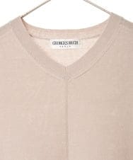 PHFGU44260 GEORGES RECH(小さいサイズ)(メゾン ドゥ サンク) リネンブレンドコンビニット ベージュ
