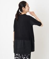 PHFGU44260 GEORGES RECH(小さいサイズ)(メゾン ドゥ サンク) リネンブレンドコンビニット ベージュ