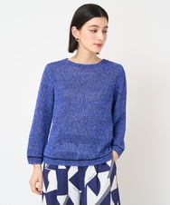PHFGV40270 GEORGES RECH(小さいサイズ)(メゾン ドゥ サンク) ミックスヤーンニット ブルー系