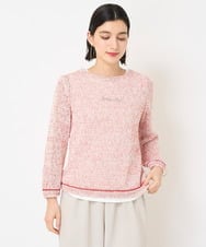 PHFGV40270 GEORGES RECH(小さいサイズ)(メゾン ドゥ サンク) ミックスヤーンニット レッド系
