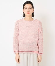 PHFGV40270 GEORGES RECH(小さいサイズ)(メゾン ドゥ サンク) ミックスヤーンニット レッド系