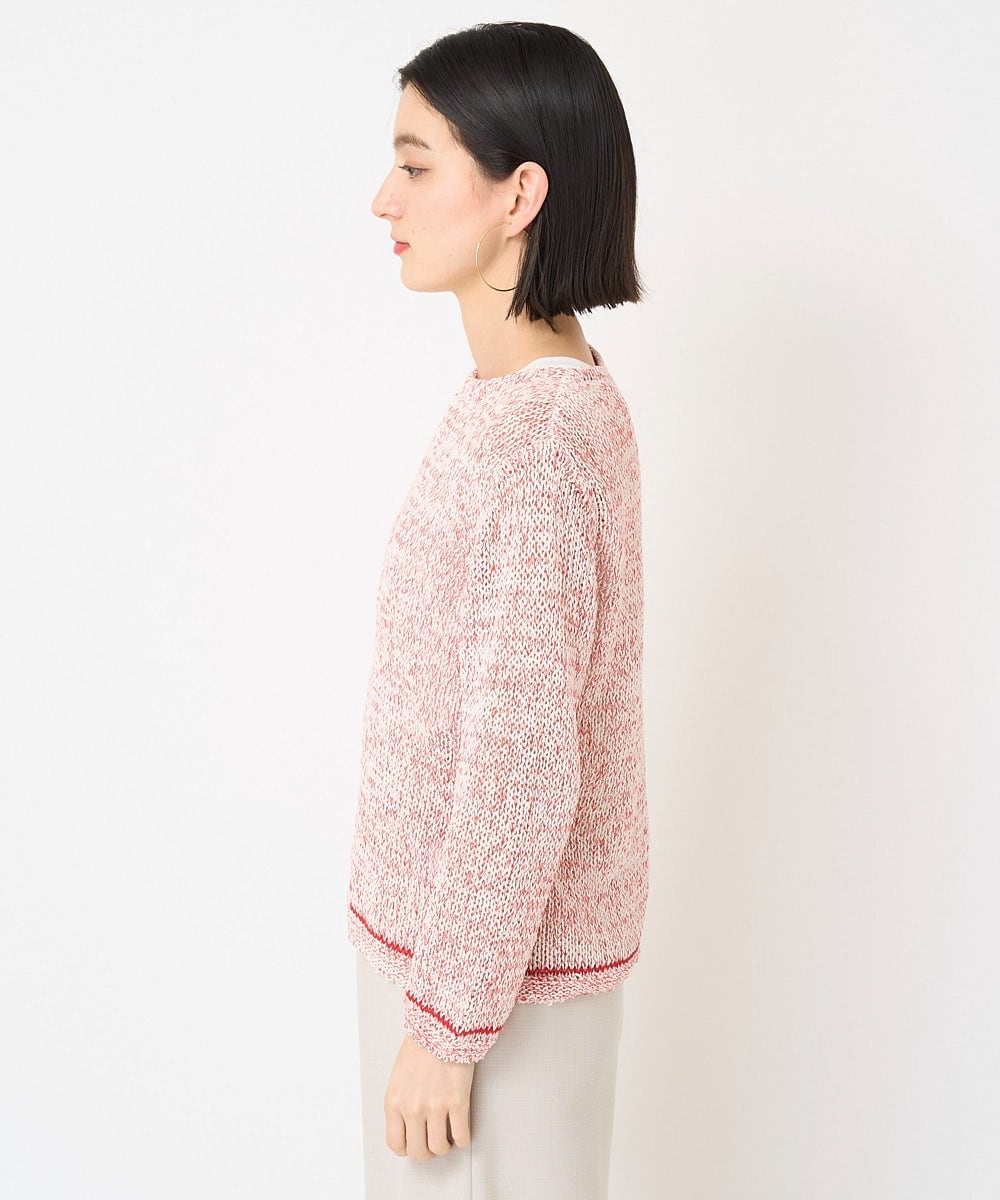 PHFGV40270 GEORGES RECH(小さいサイズ)(メゾン ドゥ サンク) ミックスヤーンニット レッド系