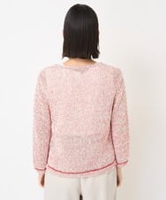 PHFGV40270 GEORGES RECH(小さいサイズ)(メゾン ドゥ サンク) ミックスヤーンニット レッド系