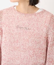 PHFGV40270 GEORGES RECH(小さいサイズ)(メゾン ドゥ サンク) ミックスヤーンニット レッド系