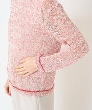 PHFGV40270 GEORGES RECH(小さいサイズ)(メゾン ドゥ サンク) ミックスヤーンニット レッド系