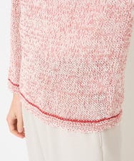 PHFGV40270 GEORGES RECH(小さいサイズ)(メゾン ドゥ サンク) ミックスヤーンニット レッド系