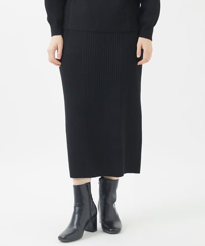 PHHAB37250 GEORGES RECH(小さいサイズ) [セットアップ対応]ウールブレンドニットスカート