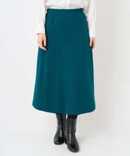 PHHAD30330 GEORGES RECH(小さいサイズ)(メゾン ドゥ サンク)  [セットアップ対応]ジャージーセミフレアスカート グリーン