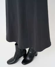 PHHAD30330 GEORGES RECH(小さいサイズ)(メゾン ドゥ サンク)  [セットアップ対応]ジャージーセミフレアスカート ダークグレー