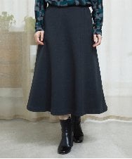 PHHAD30330 GEORGES RECH(小さいサイズ)(メゾン ドゥ サンク)  [セットアップ対応]ジャージーセミフレアスカート ダークグレー