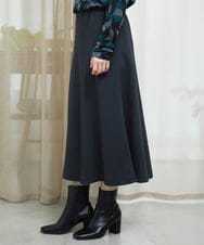 PHHAD30330 GEORGES RECH(小さいサイズ)(メゾン ドゥ サンク)  [セットアップ対応]ジャージーセミフレアスカート ダークグレー