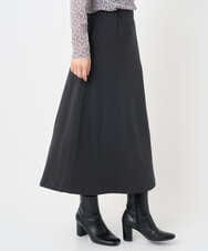 PHHAD30330 GEORGES RECH(小さいサイズ)(メゾン ドゥ サンク)  [セットアップ対応]ジャージーセミフレアスカート ダークグレー