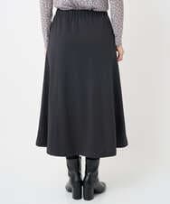 PHHAD30330 GEORGES RECH(小さいサイズ)(メゾン ドゥ サンク)  [セットアップ対応]ジャージーセミフレアスカート ダークグレー