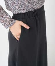 PHHAD30330 GEORGES RECH(小さいサイズ)(メゾン ドゥ サンク)  [セットアップ対応]ジャージーセミフレアスカート ダークグレー