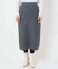 PHHAD33230 GEORGES RECH(小さいサイズ)(メゾン ドゥ サンク)  [セットアップ対応]ニットタイトスカート ライトグレー