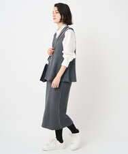 PHHAD33230 GEORGES RECH(小さいサイズ)(メゾン ドゥ サンク)  [セットアップ対応]ニットタイトスカート ライトグレー