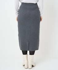 PHHAD33230 GEORGES RECH(小さいサイズ)(メゾン ドゥ サンク)  [セットアップ対応]ニットタイトスカート ライトグレー