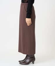 PHHAG11240 GEORGES RECH(小さいサイズ)(メゾン ドゥ サンク)  [セットアップ対応]ストレッチダンボールナロースカート ブラウン
