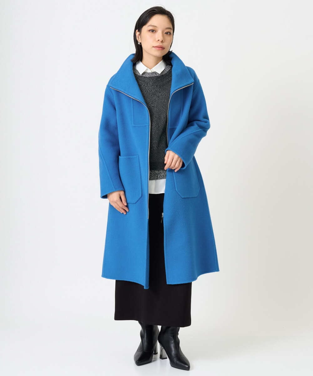 PHHAG11240 GEORGES RECH(小さいサイズ)(メゾン ドゥ サンク)  [セットアップ対応]ストレッチダンボールナロースカート ブラウン