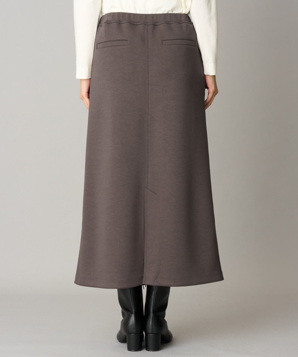 PHHAG11240 GEORGES RECH(小さいサイズ)(メゾン ドゥ サンク)  [セットアップ対応]ストレッチダンボールナロースカート ブラウン