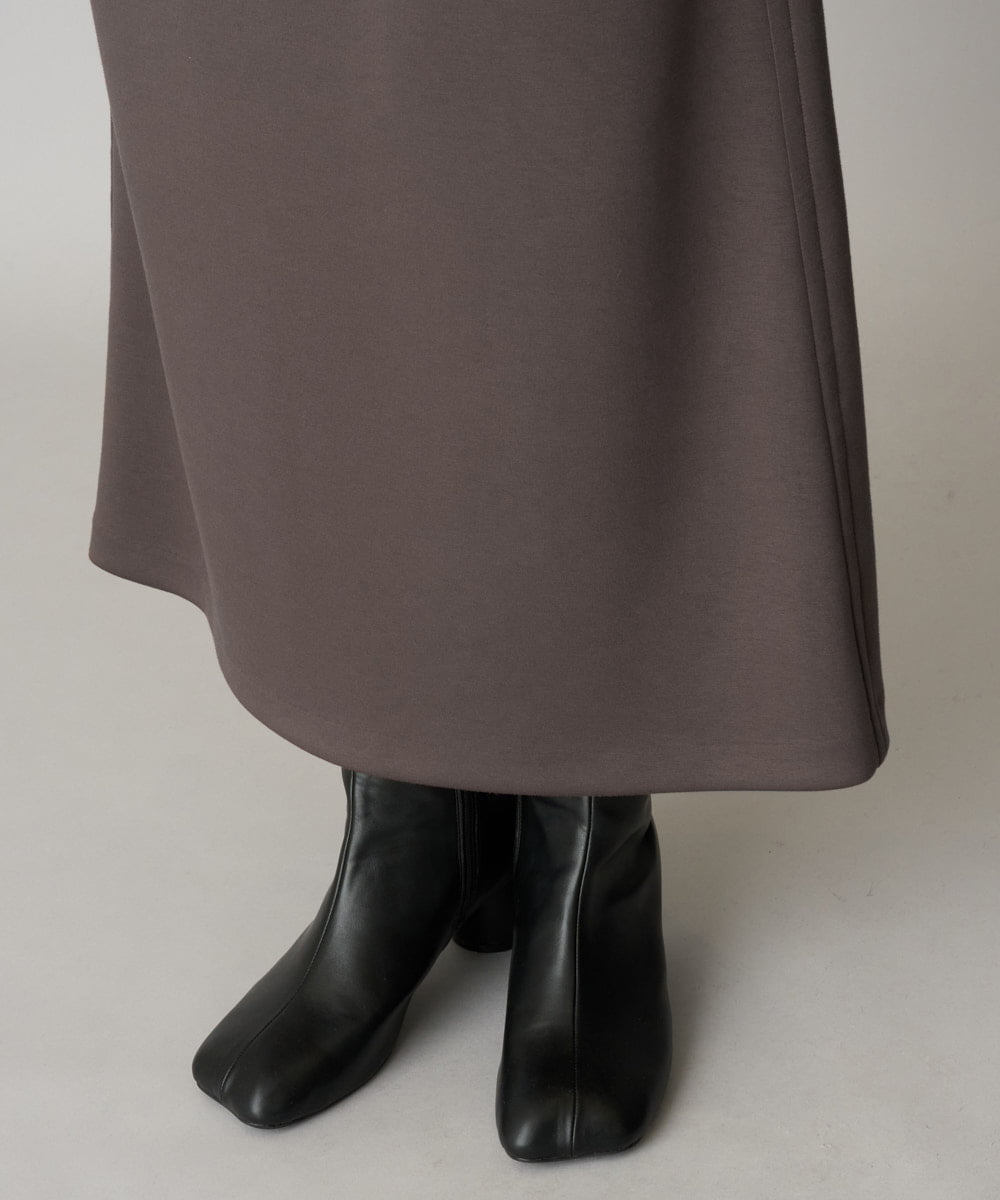 PHHAG11240 GEORGES RECH(小さいサイズ)(メゾン ドゥ サンク)  [セットアップ対応]ストレッチダンボールナロースカート ブラウン