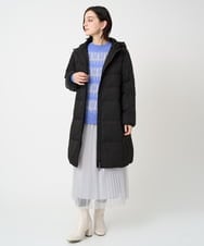 PHHCD65360 GEORGES RECH(小さいサイズ)(メゾン ドゥ サンク)  [日本製]アコーディオンシアープリーツスカート ライトグレー