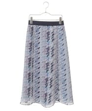 PHHCS05330 GEORGES RECH(小さいサイズ)(メゾン ドゥ サンク) 【セットアップ対応】千鳥格子柄スカート ベージュ系