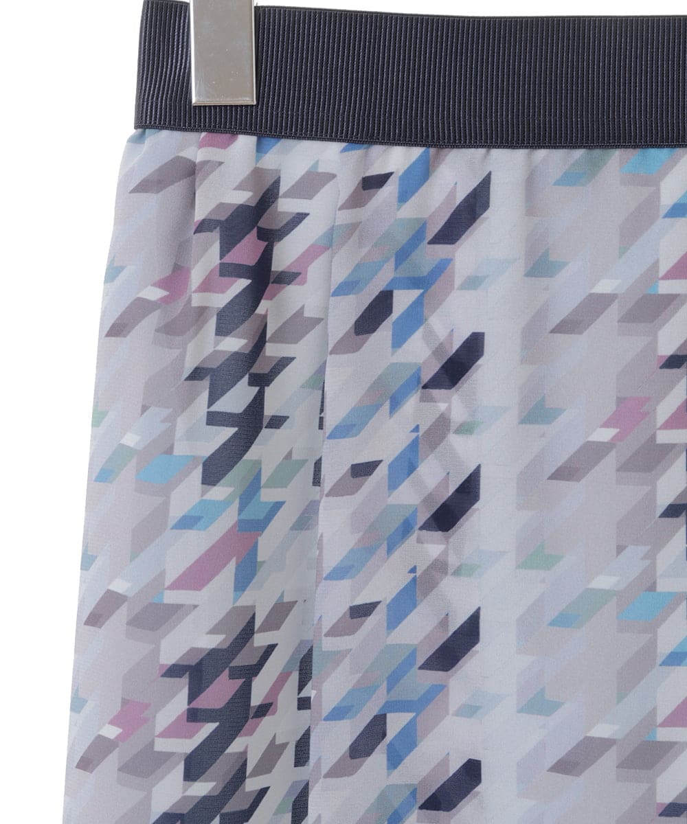 PHHCS05330 GEORGES RECH(小さいサイズ)(メゾン ドゥ サンク) 【セットアップ対応】千鳥格子柄スカート ベージュ系