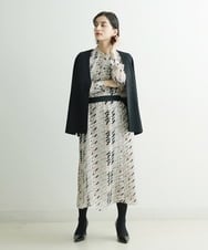 PHHCS05330 GEORGES RECH(小さいサイズ)(メゾン ドゥ サンク) 【セットアップ対応】千鳥格子柄スカート ベージュ系