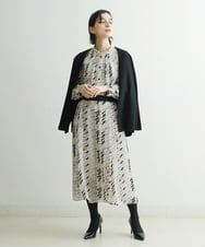 PHHCS05330 GEORGES RECH(小さいサイズ)(メゾン ドゥ サンク) 【セットアップ対応】千鳥格子柄スカート ベージュ系