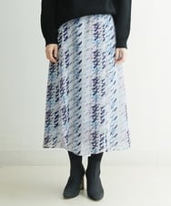 PHHCS05330 GEORGES RECH(小さいサイズ)(メゾン ドゥ サンク) 【セットアップ対応】千鳥格子柄スカート ベージュ系
