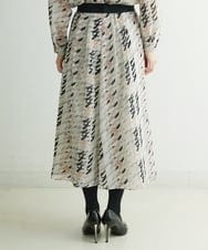 PHHCS05330 GEORGES RECH(小さいサイズ)(メゾン ドゥ サンク) 【セットアップ対応】千鳥格子柄スカート ベージュ系