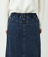 PHHEE01290 GEORGES RECH(小さいサイズ)(メゾン ドゥ サンク) スウェットデニムスカート ブルー