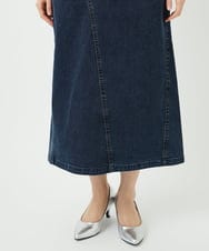 PHHEE01290 GEORGES RECH(小さいサイズ)(メゾン ドゥ サンク) スウェットデニムスカート ブルー