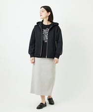 PHHEE01290 GEORGES RECH(小さいサイズ)(メゾン ドゥ サンク)  [セットアップ対応]ジャージーデニムセミタイトスカート ブルー