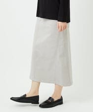 PHHEE01290 GEORGES RECH(小さいサイズ)(メゾン ドゥ サンク) スウェットデニムスカート ブルー