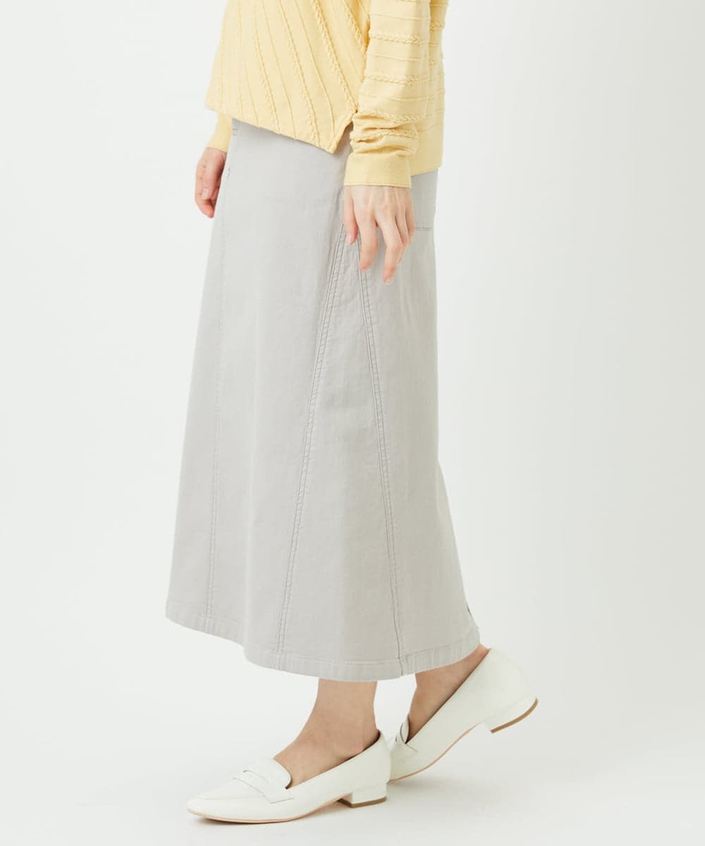 PHHEE01290 GEORGES RECH(小さいサイズ)(メゾン ドゥ サンク) スウェットデニムスカート ブルー