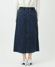 PHHEE01290 GEORGES RECH(小さいサイズ)(メゾン ドゥ サンク) スウェットデニムスカート ブルー